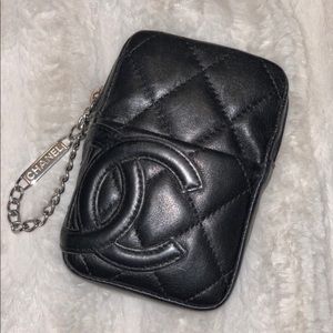 CHANEL Black CC Cambon Case